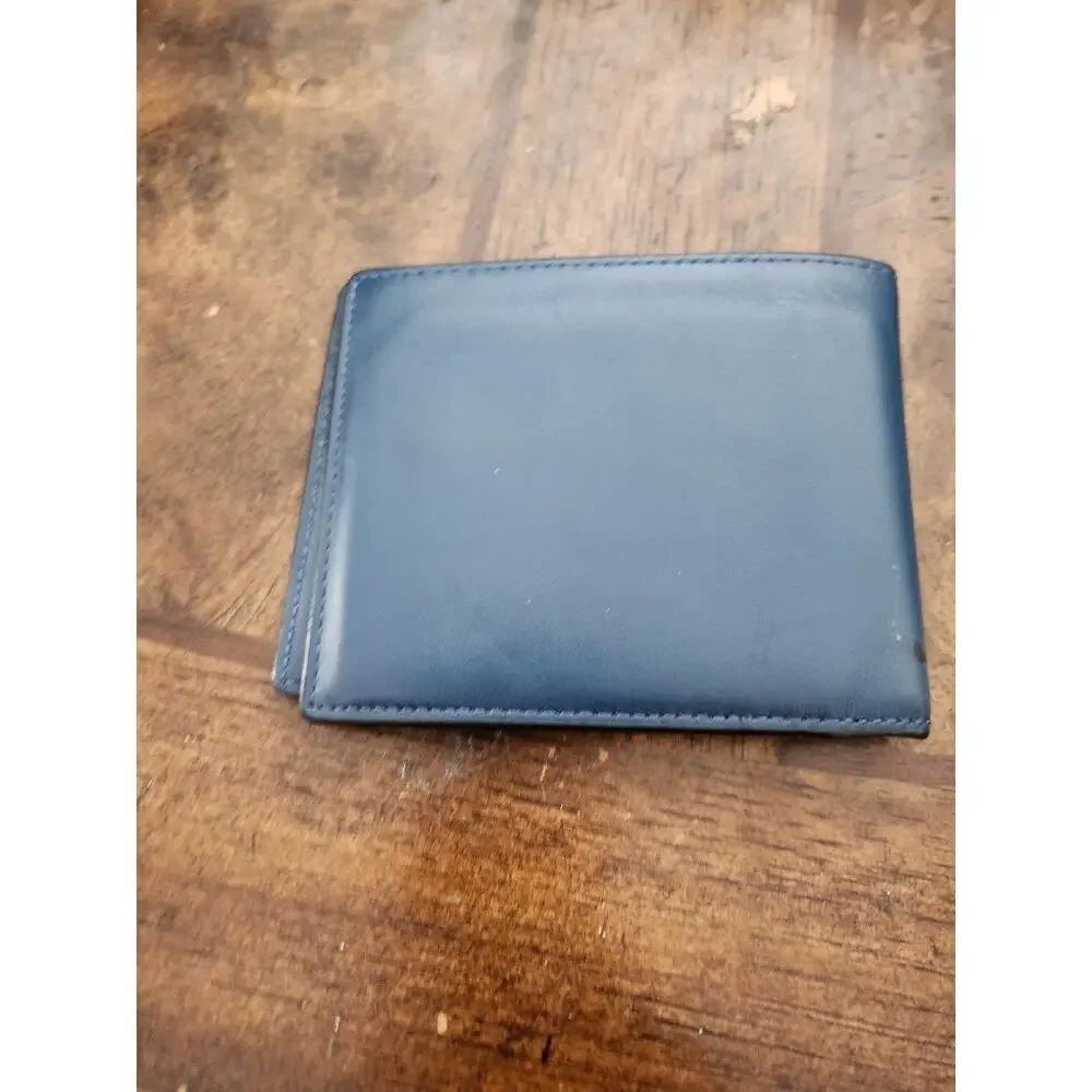 Coach leather men's wallet